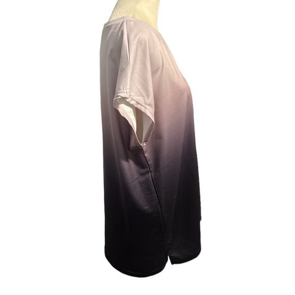 Ombré casual tshirt top size medium - Picture 4 of 6